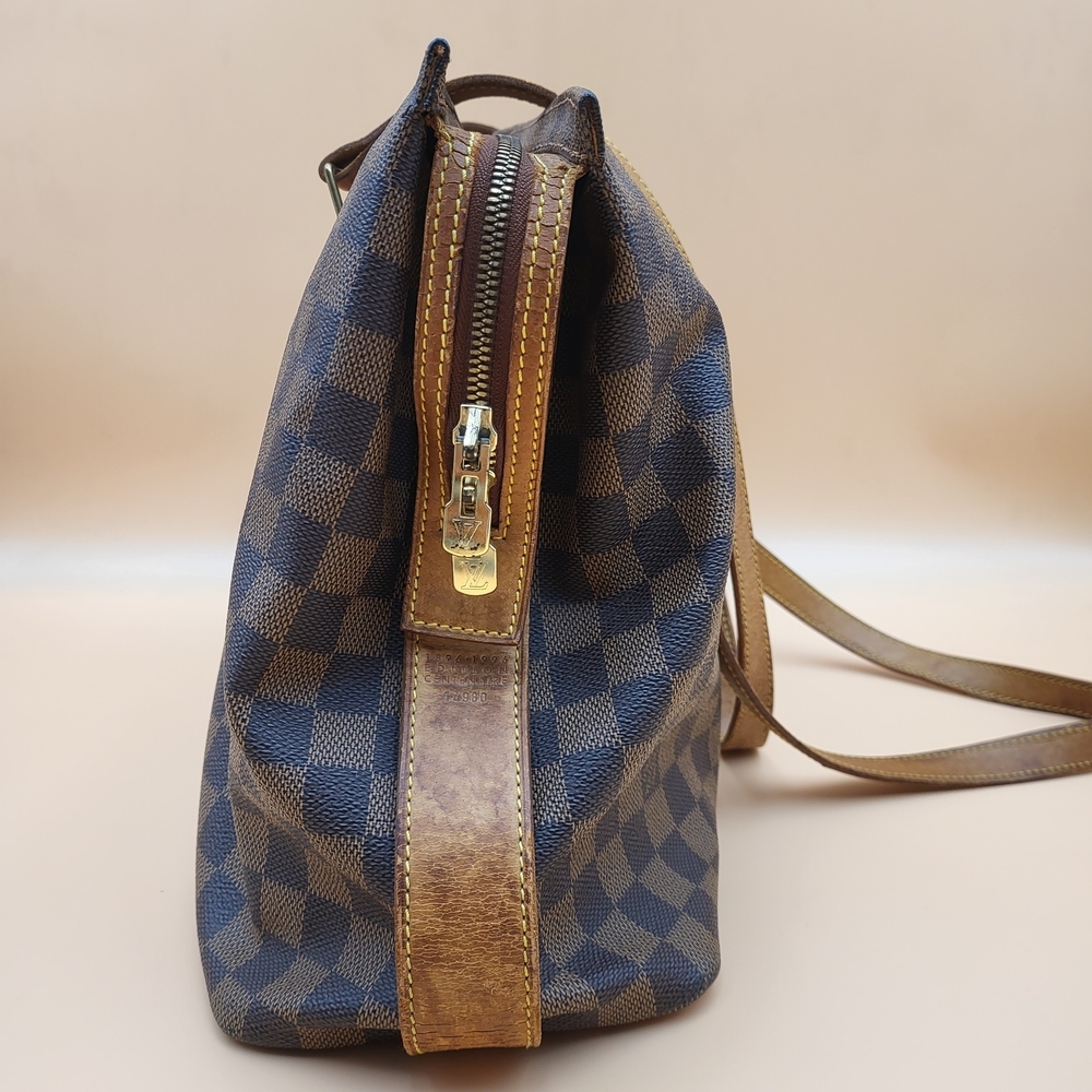 Louis Vuitton 100thAnniversary Centenaire Damier Ebene Columbine Tote Authentic. - Picture 4 of 14